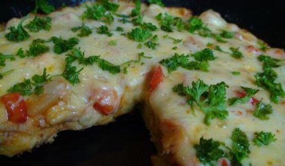 пицца минутка на сковороде