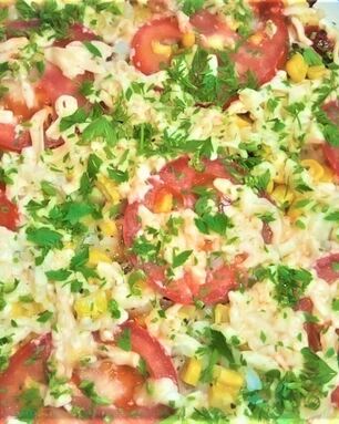 Пицца на сковороде за 15 минут