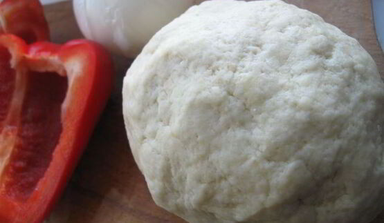 пицца на творожном тесте