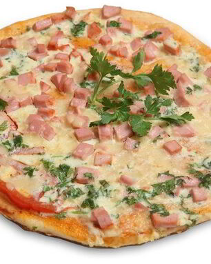 Пицца с докторской колбасой