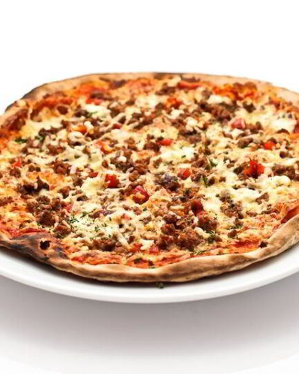 Рецепт пиццы с говяжьим фаршем