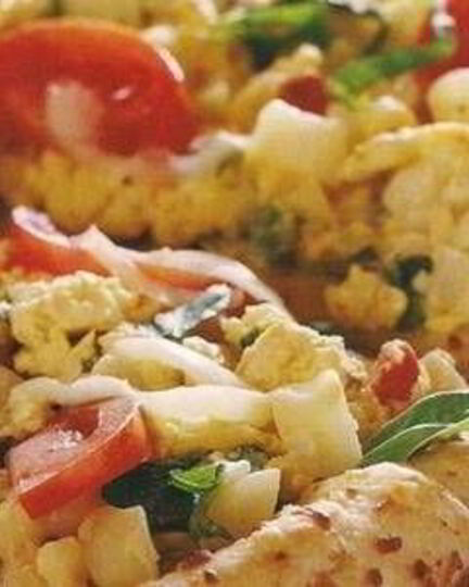 Рецепт пиццы с картошкой и курицей