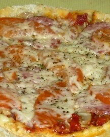 Рецепт пиццы с сыром в мультиварке