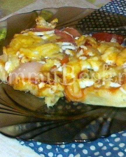 Рецепт пиццы вкусняшка на кефире
