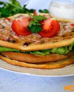 Турецкая пицца лахмаджун