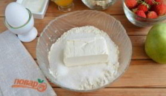 яблочная пицца с карамелью