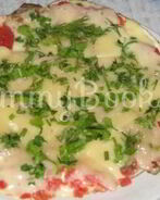 Яичница-пицца