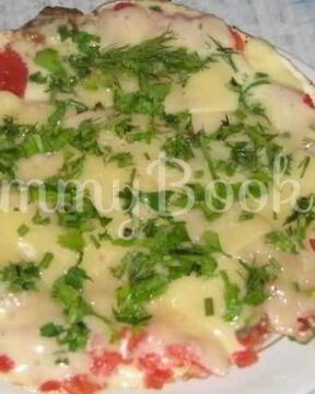 Яичница-пицца