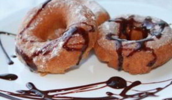 бездрожжевые пончики