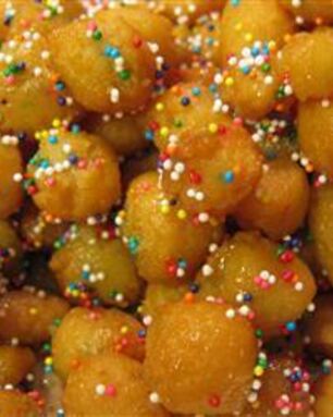 Итальянские медовые пончики