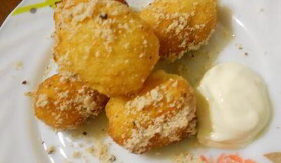 лимонные мини-пончики