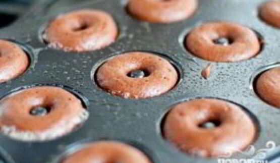 мексиканские шоколадные пончики с глазурью