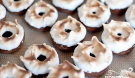 мексиканские шоколадные пончики с глазурью