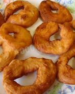Пончики дрожжевые жареные в масле
