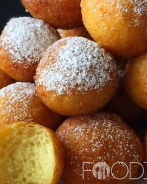 Пончики из творога в духовке