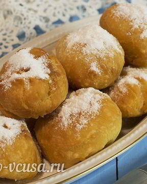 Пончики из творога