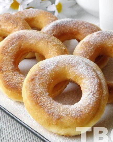 Рецепт пончиков на кефире