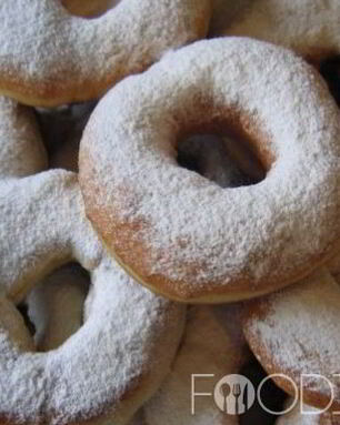 Пончики на сгущенке