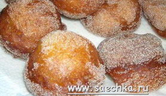 пончики с творогом