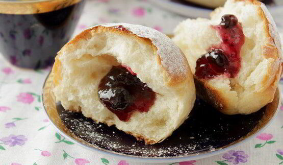 пончики суфганиет из духовки