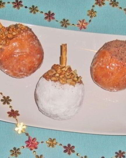 Рецепт рождественских пончиков желуди