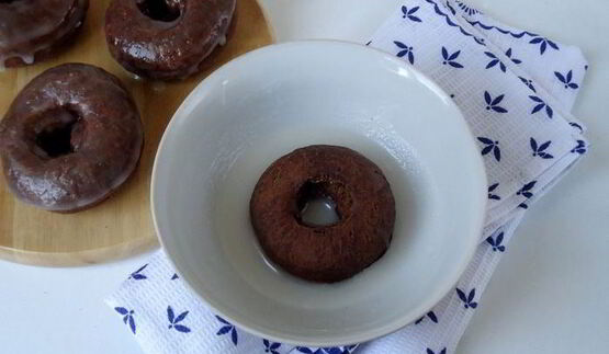 шоколадные пончики