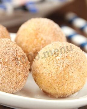 Творожные пончики во фритюре