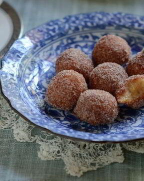 Тыквенно-рисовые пончики