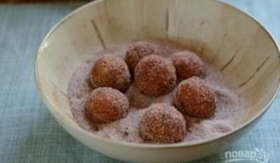 тыквенно-рисовые пончики