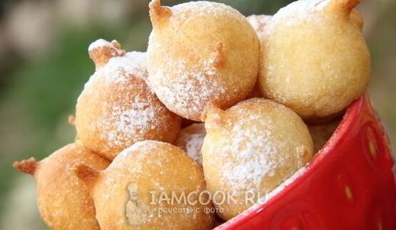 воздушные пончики на кефире