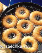 Яблочные пончики