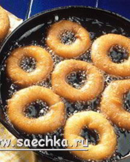 Рецепт яблочных пончиков