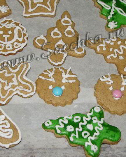 Рецепт имбирных пряников на меду