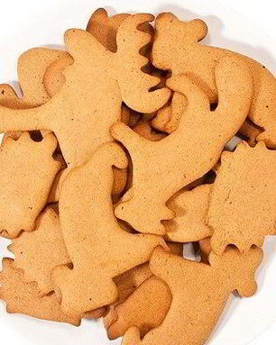 Имбирные пряники с медом и молоком