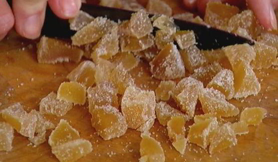 коврижка с кунжутом и имбирем