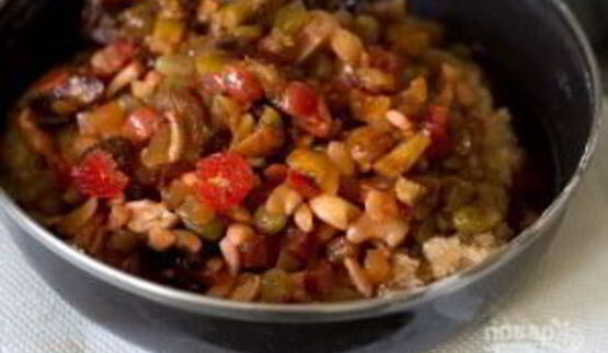 коврижка с сухофруктами