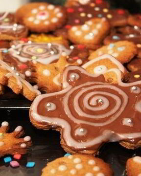 Медовые пряники на елку