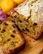 Постная лимонная коврижка