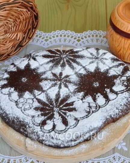 Рецепт пряника шоколадного с вареньем