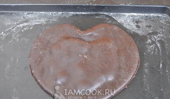 пряник шоколадный с вареньем