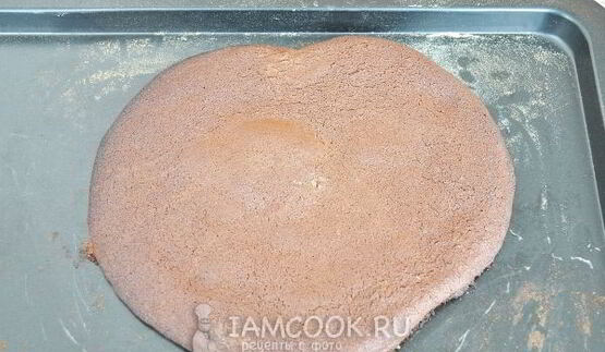 пряник шоколадный с вареньем