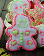 Пряники рождественские с глазурью