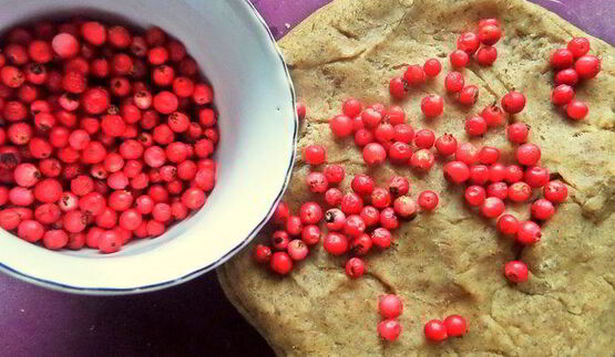 пряники с брусникой на цельнозерновой муке