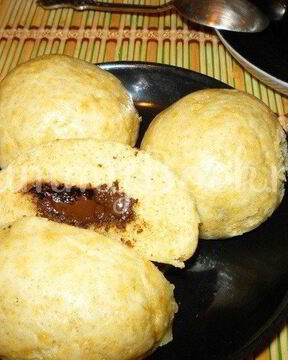 Пряники с шоколадной начинкой на пару из мультиварки