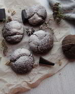 Шоколадно-ореховые пряники