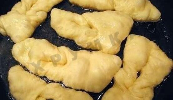 пышный хворост на кефире