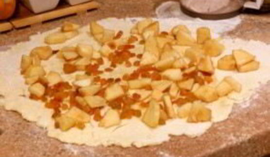 рулетики из творожного теста