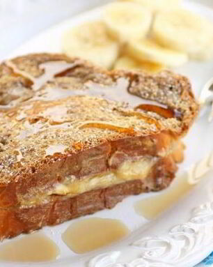 Банановая шарлотка