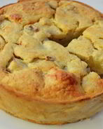 Диетическая грушевая шарлотка