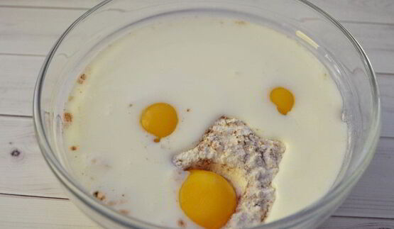 диетическая грушевая шарлотка